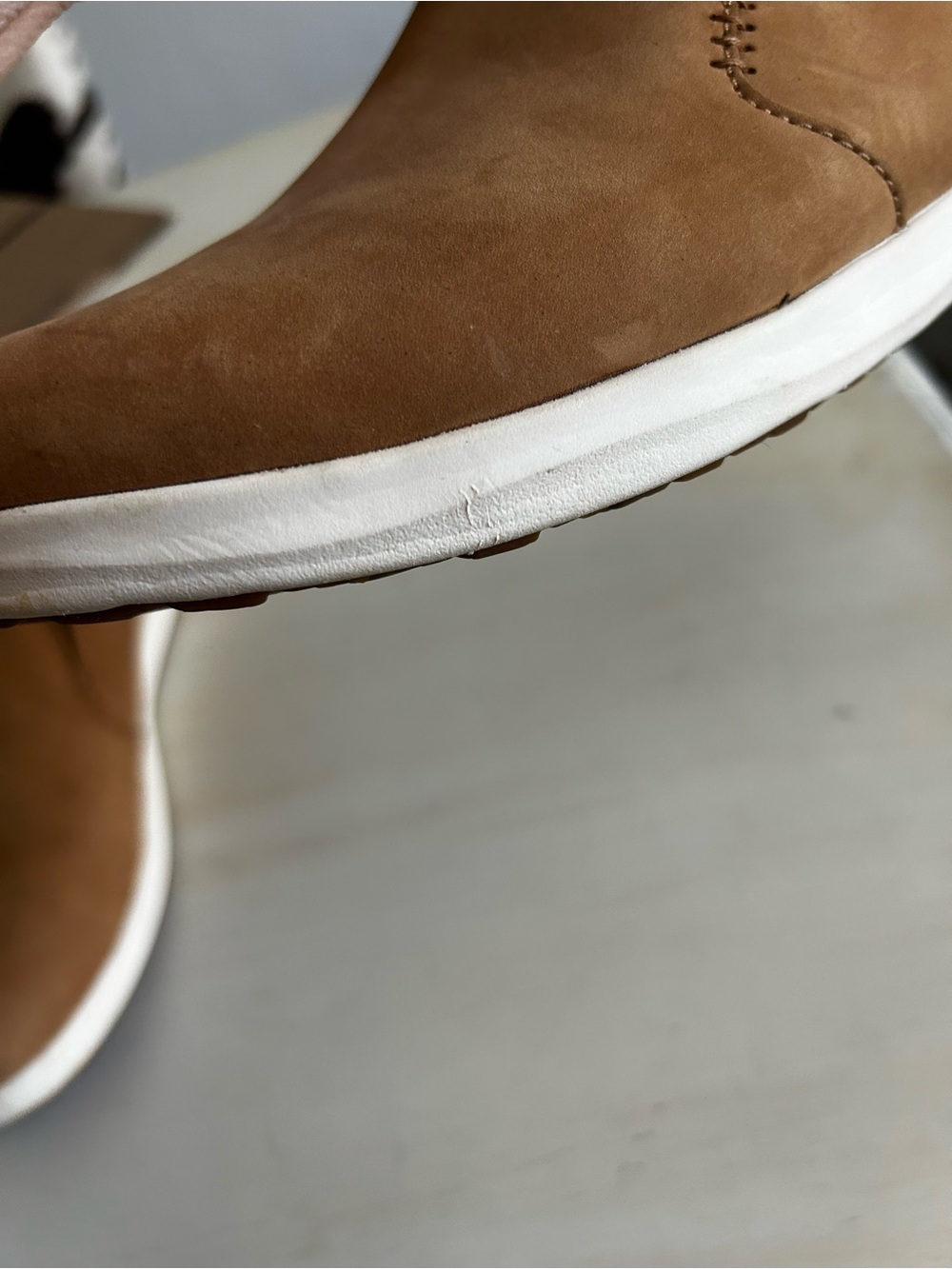 OluKai Hawai’iloa Manu Hope slip on bootie/boots, tan brown, women’s size 9. - Picture 10 of 11